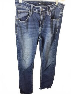 BKE Jake Men's Blue Denim Jeans Size 33x36